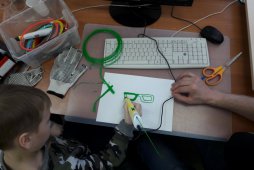 3D Ручка рисуем оправу очков